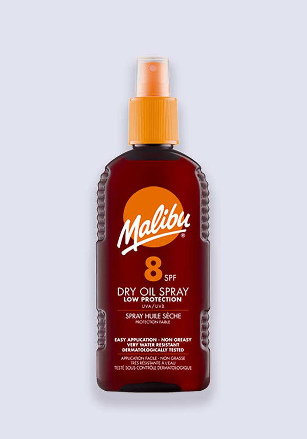 Malibu Dry Oil Spray Low Protection Very Water Resistant SPF 8 200ml