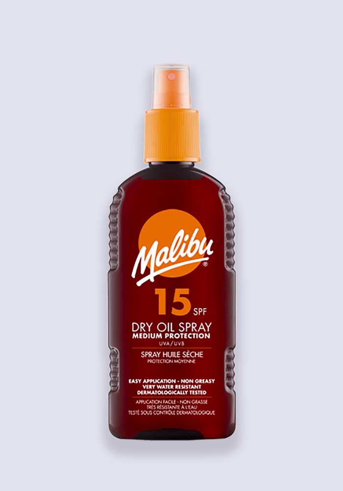 Malibu Dry Oil Spray SPF 15 200ml