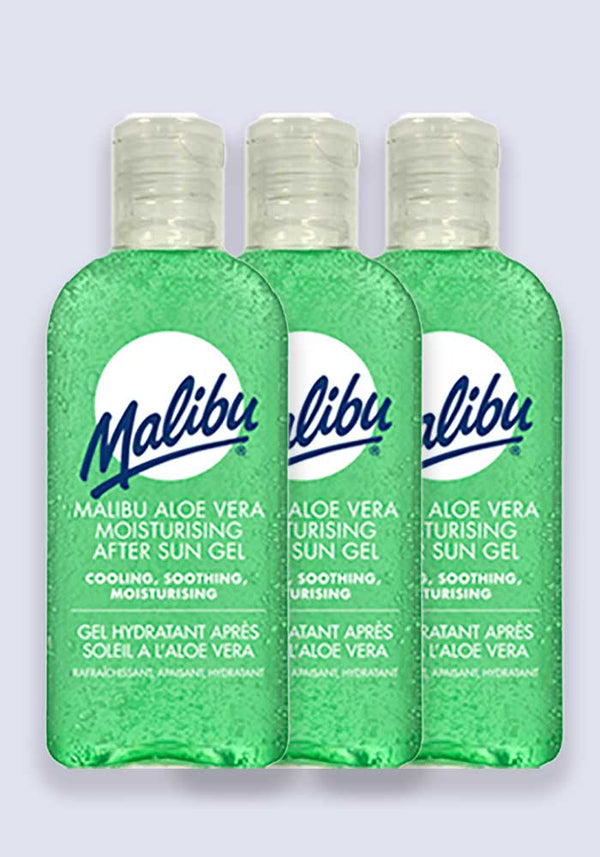 Malibu Aloe Vera Moisturising After Sun Gel 100ml - 3 Pack