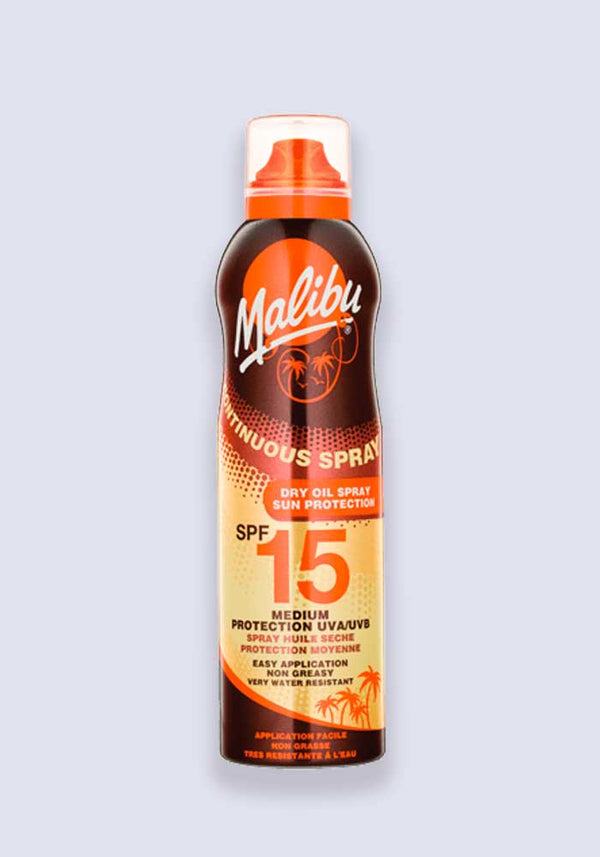 Malibu Continuous Spray Dry Oil SPF 15 175ml