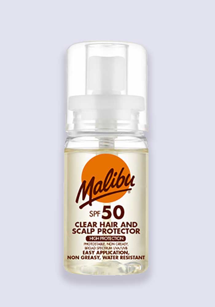 Malibu Clear Hair and Scalp Protector SPF 50 50ml