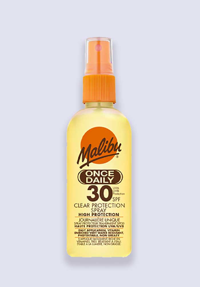 Malibu Once Daily Clear Protection Spray SPF 30 100ml