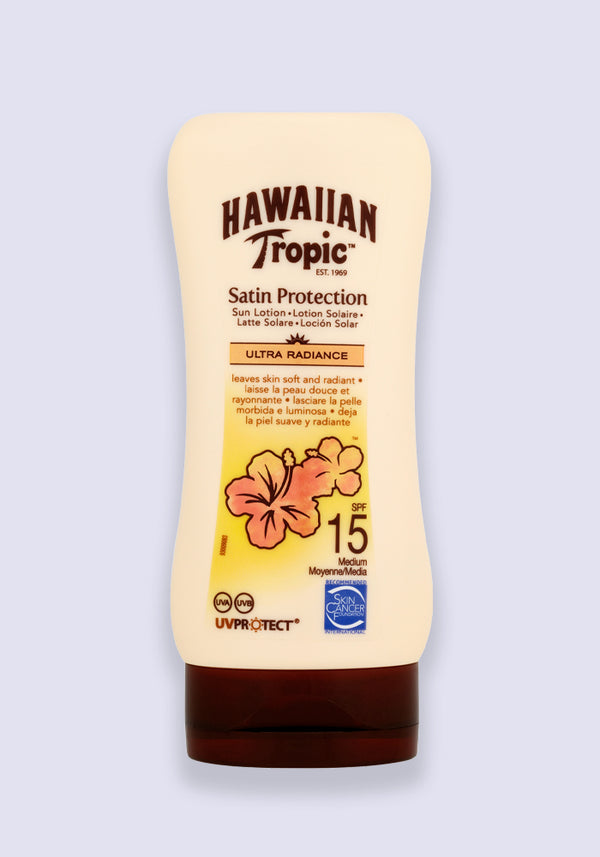 Hawaiian Tropic Satin Protection Ultra Radiance Sun Lotion SPF 15 180ml
