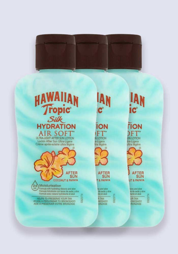 Hawaiian Tropic MINI Silk Hydration Air Soft After Sun 60ml - 3 Pack