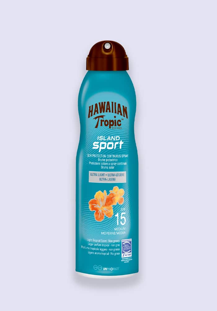 Hawaiian Tropic Island Sport Continuous Spray SPF 15 220ml