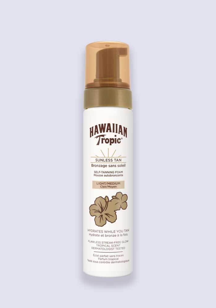 Hawaiian Tropic Self Tanning Foam Light/Medium 200ml