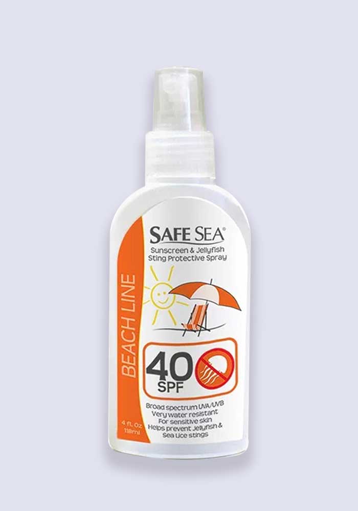 Safe Sea Sunscreen Spray SPF 40 with Jellyfish Sting Protection 120ml
