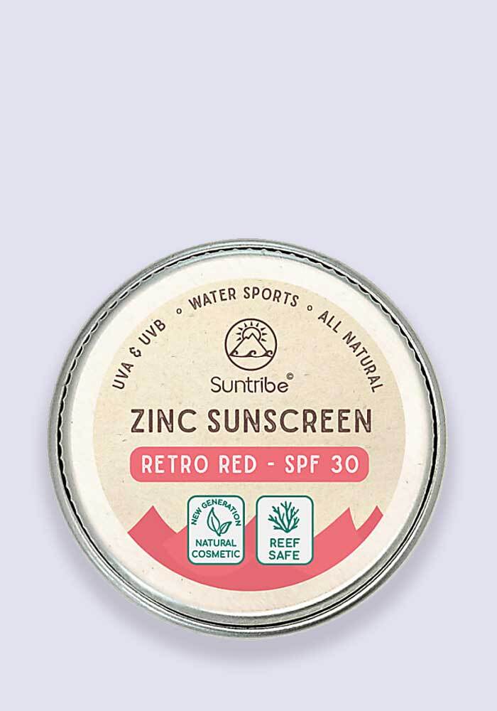 Suntribe Face & Sport Mineral Sunscreen Retro Red SPF 30 10g