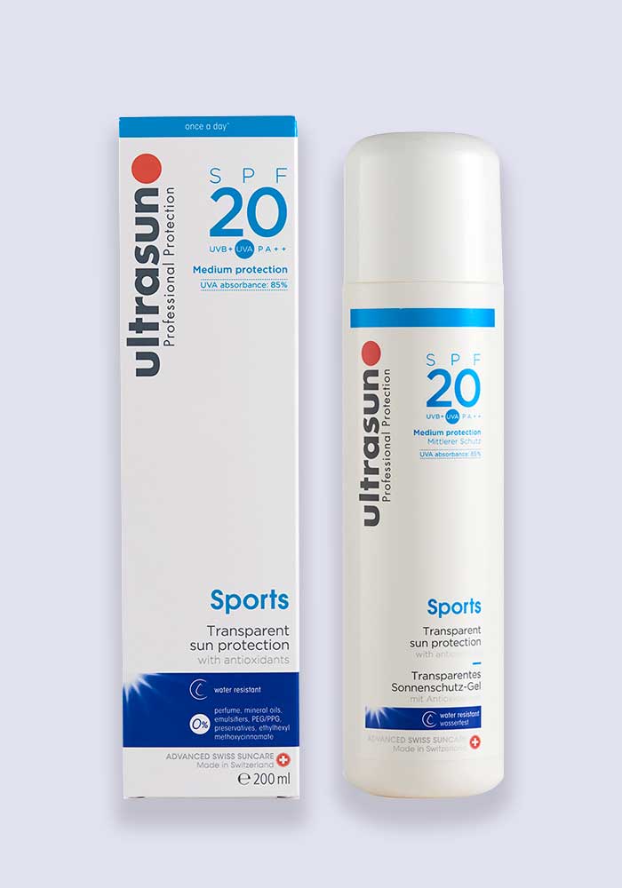 Ultrasun Sports Gel SPF 20 200ml