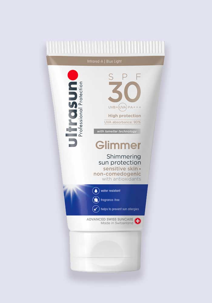 Ultrasun Glimmer Sun Protection SPF 30  100ml