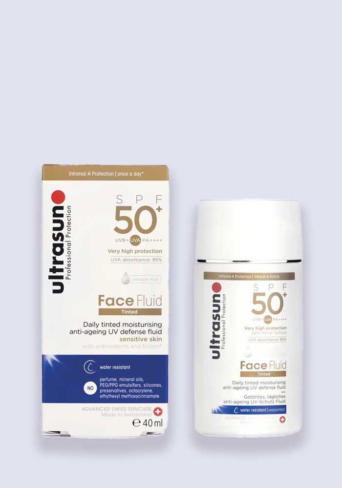 Ultrasun Face Fluid Daily Tinted Anti-Ageing Protection SPF 50+ 40ml