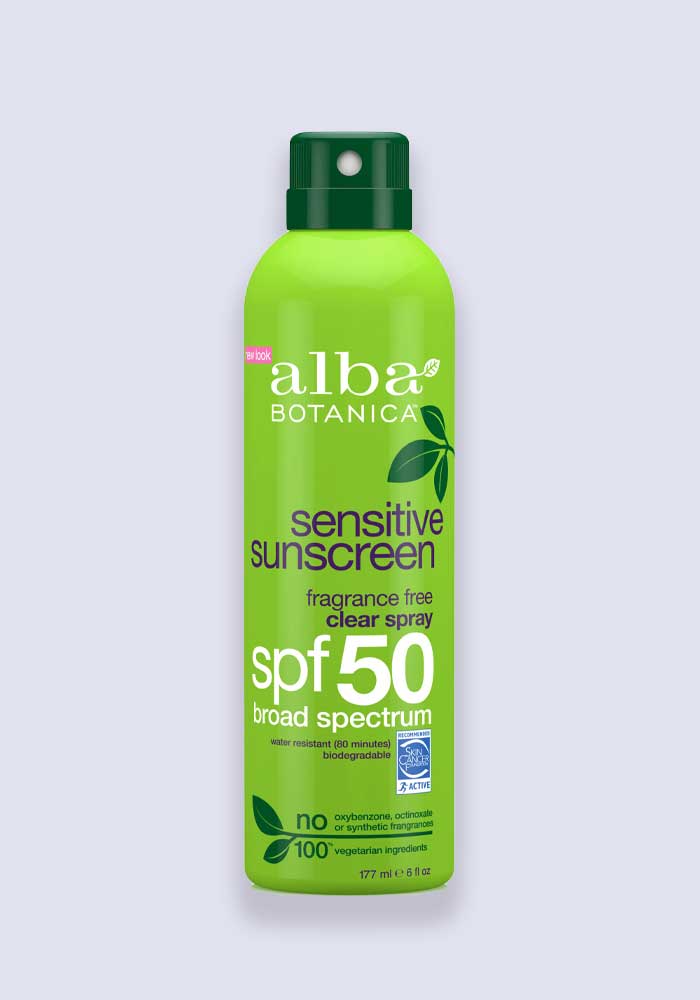 Alba Botanica Sensitive Sunscreen Continuous Spray SPF 50 177ml