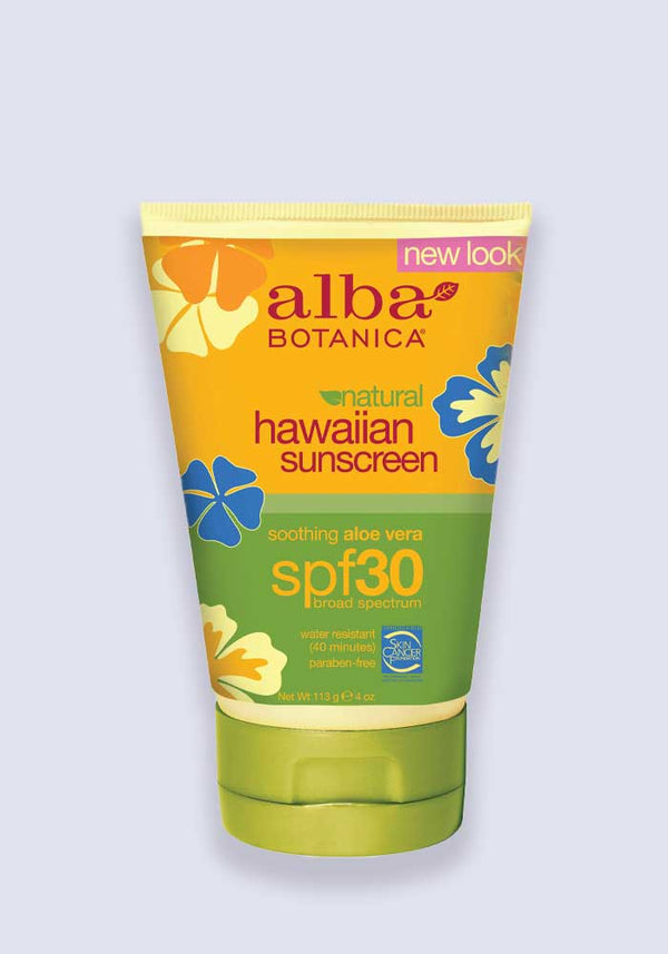 Alba Botanica Aloe Vera Hawaiian Sunscreen SPF 30 118ml