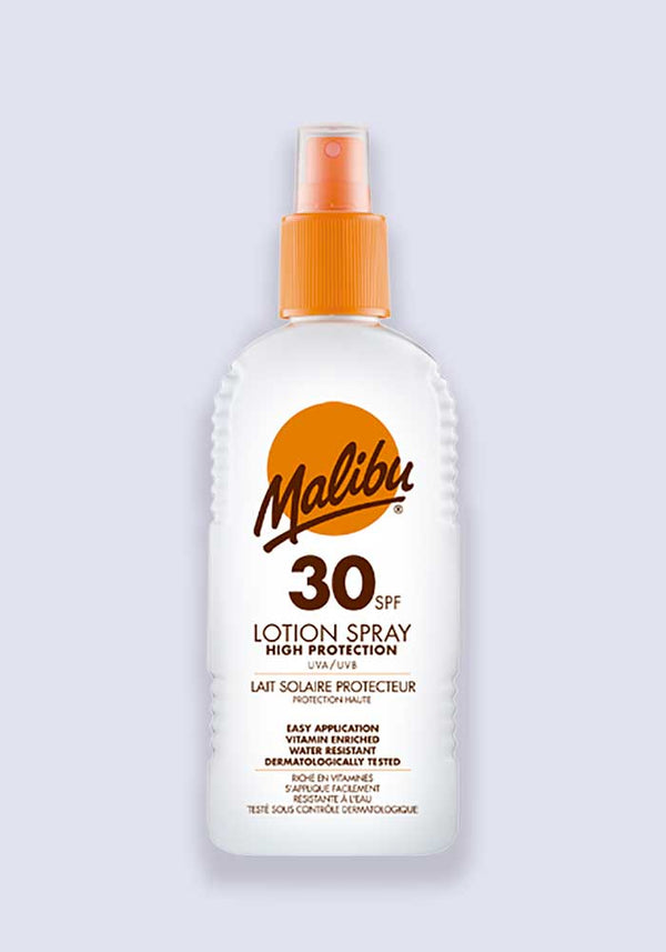 Malibu Sun Lotion Spray SPF 30 High Protection Water Resistant 200ml