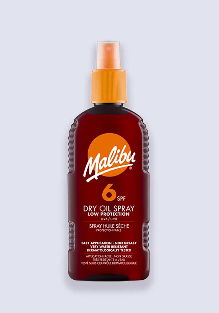 Malibu Dry Oil Spray Low Protection Very Water Resistant SPF 6 200ml