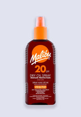 Malibu Dry Oil Spray SPF 20 100ml - 3 Pack